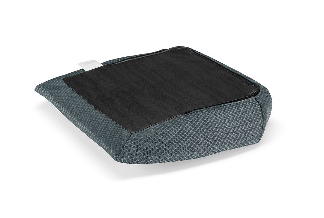Cuscino Ergonomico + Supporto lombare per sedili autoveicoli grigio